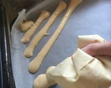 オシャレなストライプ柄イチゴロールケーキ作り方15写真