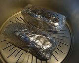 ひき肉のベーコン巻作り方8写真