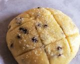 HMで簡単チョコチップメロンパン★作り方4写真