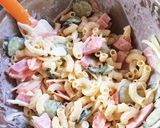 たっぷり野菜☆マカロニサラダ作り方2写真