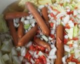 コンソメ◆ウインナーと野菜たち作り方2写真