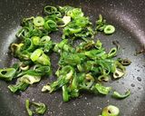 ネギの入った甘い玉子焼き作り方2写真