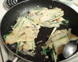 韓国人直伝パジョン（海鮮ネギお好み焼き）作り方5写真