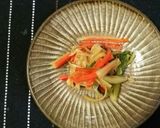 セロリと人参の中華風サラダ♪作り方3写真