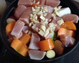 簡単ヘルシー春キャベツの丸煮作り方1写真