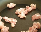 チキンカレークリーム風味パスタ作り方2写真