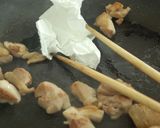 チキンカレークリーム風味パスタ作り方3写真