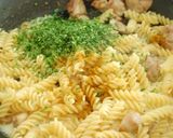 チキンカレークリーム風味パスタ作り方4写真