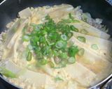 鶏ひき肉＆高野豆腐（凍み豆腐）の玉子とじ作り方7写真
