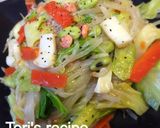 ダイエットしらたき麺★牡蠣ジェノベーゼ作り方10写真