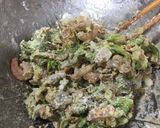 簡単♡納豆&蕗の薹のサクサクかき揚げ♪作り方5写真