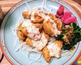 糖質制限ダイエット！チキン南蛮作り方7写真