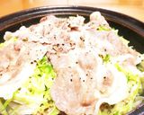 簡単ヘルシー！豚とキャベツの重ね蒸し作り方7写真