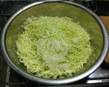材料2つだけ！簡単キャベツのたまご焼き作り方1写真