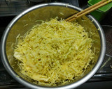 材料2つだけ！簡単キャベツのたまご焼き作り方3写真