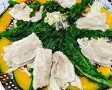 今が旬 菜の花の 色々カラフル蒸し野菜作り方2写真