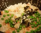 グリーンピースと桜えびご飯作り方7写真