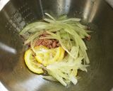 ナマが美味しい！春菊のサラダ作り方1写真
