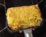 キッシュみたいな塩焼そば入たまご焼き弁当作り方4写真