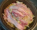 冷たいビールを呑む時の広島風お好み焼き作り方5写真
