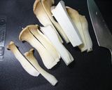 ♠エリンギとベーコンブルーチーズパスタ♠作り方1写真