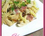 ♠エリンギとベーコンブルーチーズパスタ♠作り方7写真