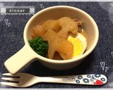 ＊クッキー型で＊型抜き大根ハンバーグ＊作り方7写真