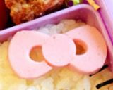 簡単♡詰めるだけ キティちゃんキャラ弁作り方2写真