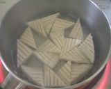 ほんのり甘口♡胡桃味噌のもち麩田楽✿作り方3写真