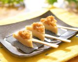 ほんのり甘口♡胡桃味噌のもち麩田楽✿作り方7写真