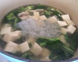 とろとろ玉子と豆腐のスープ作り方2写真