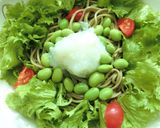 野菜たっぷり＊サラダおろしそば。作り方7写真