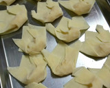 おつまみにソフトいかの揚げワンタン作り方4写真