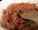 三色丼☆挽肉・人参・卵☆簡単栄養ランチ作り方1写真