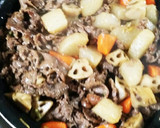 短時間で♪牛肉と根菜のさっと煮♪作り方9写真