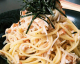 大葉たっぷり！えのきとツナの和風パスタ★作り方8写真
