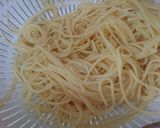ノンオイルパスタ（エビアスパラクリーム）作り方1写真