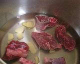 牛すね肉と大根の煮物作り方1写真