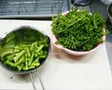 昔ならでわばーちゃんわさび葉 漬け物作り方2写真
