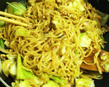 家庭で作ってみました、富士宮焼きそば作り方4写真