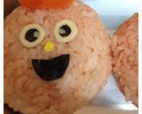 モッピーと、エルモのキャラ弁作り方1写真