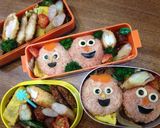 モッピーと、エルモのキャラ弁作り方4写真