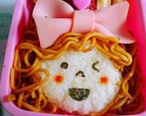 ♡焼きそばで女の子お弁当♡作り方6写真