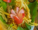 パリパリ揚げ焼きそばのサラダ弁当作り方9写真