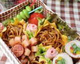焼そばで*ひまわり畑のお弁当*作り方8写真