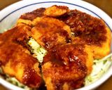 チキンソースカツ丼作り方14写真