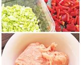 茄子と鳥ひき肉炒め★バジル＆ライム風味作り方2写真