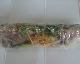 お弁当に野菜を✿生春巻のラップサラダ作り方5写真
