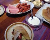ブランチにぴったり！そば粉クレープ作り方8写真