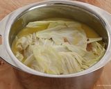 キャベツと挽肉の重ね煮コーンカレー風味作り方3写真